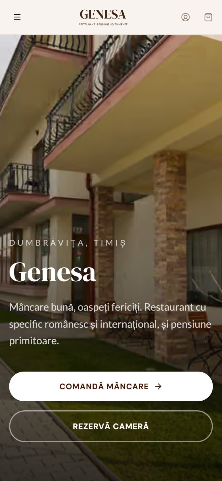 genesa.ro on a phone